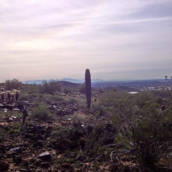 Thunderbird Park - Top of the hill on the Cholla Loop - Parks Near Me - Glendale, Arizona