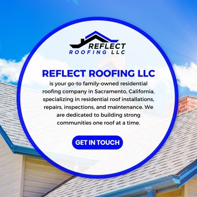 Reflect Roofing Logo