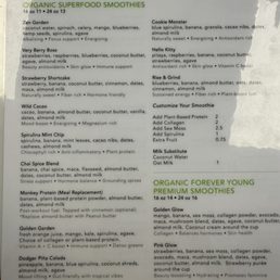 Menu Menu