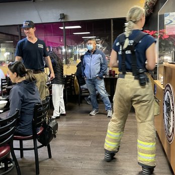 Pho 79 Restaurant - This Amazon chick is a firewoman ‍ huge truck park right in front of restaurant! - Vietnamese Near Me - Westminster, California