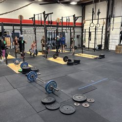 Defiant CrossFit - The gym space on a Saturday.