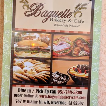 Baguette Bakery & Cafe - Bakeries Near Me - Riverside, California Baguette Bakery & Cafe - Bakeries Near Me - Riverside, California