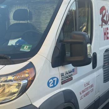Rich's Plumbing & Heating Services - A picture of the expired inspection sticker on the service van - Plumbing Near Me Rich's Plumbing & Heating Services - A picture of the expired inspection sticker on the service van - Plumbing Near Me