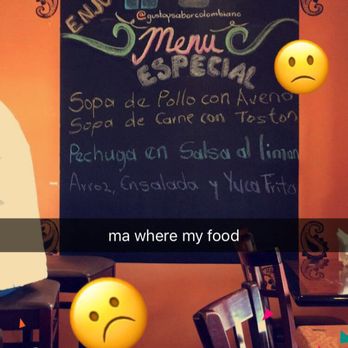 Gusto & Sabor - I was waiting sooo long for food they're always busy !!!! - Colombian Near Me - Union, New Jersey Gusto & Sabor - I was waiting sooo long for food they're always busy !!!! - Colombian Near Me - Union, New Jersey