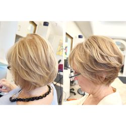 Hair by Tin Thi - Blonde with blonde