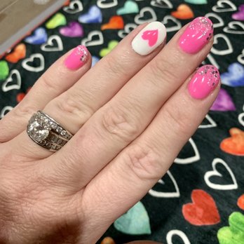 Professionails - Valentines gel mani! So cute! - Nail Salons Near Me - Las Vegas, Nevada Professionails - Valentines gel mani! So cute! - Nail Salons Near Me - Las Vegas, Nevada