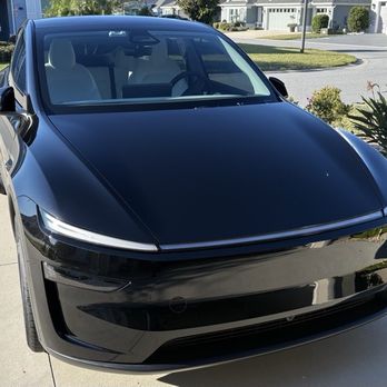 Tim's Pro Auto Spa - Tesla Model Y after spa treatment. - Auto Detailing Near Me - Wildwood, Florida Tim's Pro Auto Spa - Tesla Model Y after spa treatment. - Auto Detailing Near Me - Wildwood, Florida
