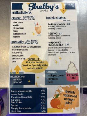 Menu photo 2 Shelby's Burgers Spokane, WA Menu photo 2 Shelby's Burgers Spokane, WA