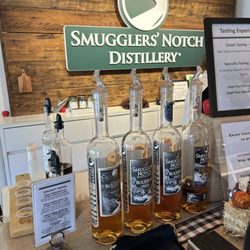 Smugglers' Notch Distillery - The premium tasting options for $10