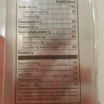 Kale Me Crazy - Calories for almond milk - Juice Bars & Smoothies Near Me - Atlanta, Georgia