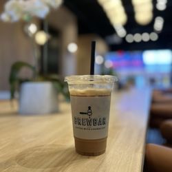 Brew Bar - Shaken expresso - their cups are so cute too!