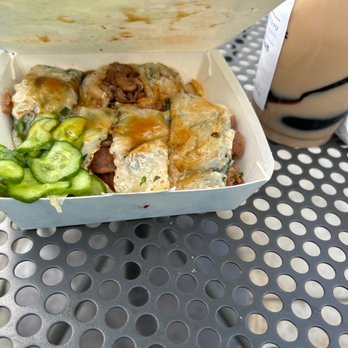 L'uxweet - House BBQ Pork with Basil Egg Pancake - Bakeries Near Me - Tustin, California L'uxweet - House BBQ Pork with Basil Egg Pancake - Bakeries Near Me - Tustin, California