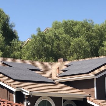Ever Clean - Before: dirty solar panels... - Window Washing Near Me - Fullerton, California