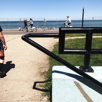 Oak Street Beach - The other side - Beaches Near Me - Chicago, Illinois