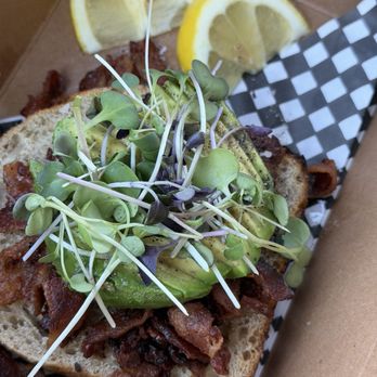 Sociology Coffee Bar - Avocado toast w bacon - Coffee & Tea Near Me - Folsom, California