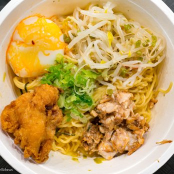 Satori Ramen Bar - Aburasoba and a piece of karaage---Follow @willchews - Ramen Near Me - Columbus, Ohio Satori Ramen Bar - Aburasoba and a piece of karaage---Follow @willchews - Ramen Near Me - Columbus, Ohio