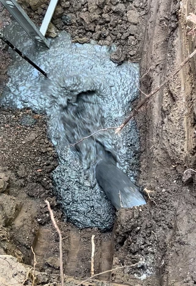 Slide of Wild Land Excavation