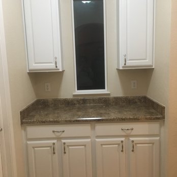 Painting Kitchen Cabinets Denver - Went from golden oak to bright white. Couldn't be happier - Furniture Repair Near Me Painting Kitchen Cabinets Denver - Went from golden oak to bright white. Couldn't be happier - Furniture Repair Near Me