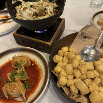 JiangNan - Boston - Chili wonton, tofu & napa cabbage - Chinese Near Me - Boston, Massachusetts JiangNan - Boston - Chili wonton, tofu & napa cabbage - Chinese Near Me - Boston, Massachusetts
