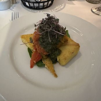 Madeline's - Polenta Madeline with Ratatouille. So good.... We ate as our appetizer. - New American Near Me - Cambria, California Madeline's - Polenta Madeline with Ratatouille. So good.... We ate as our appetizer. - New American Near Me - Cambria, California