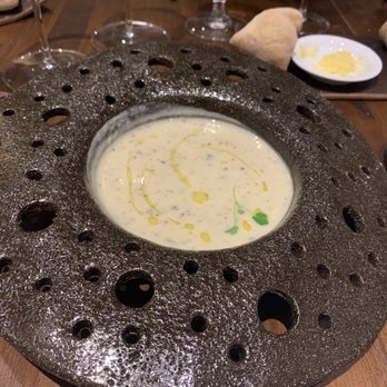 Le Rossini - Crème d'artichaut à la truffe fraîche - Belgian Near Me - Brussels, BRU