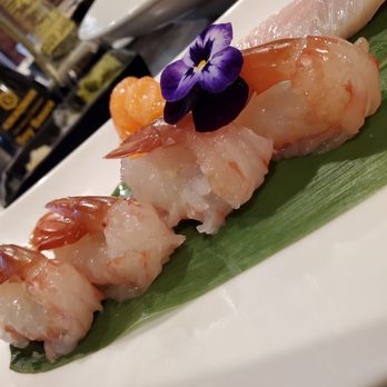 Momo Sushi - Amaebi (shrimp) sashimi - Sushi Bars Near Me - Boulder City, Nevada Momo Sushi - Amaebi (shrimp) sashimi - Sushi Bars Near Me - Boulder City, Nevada