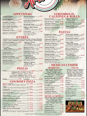 Menu photo 3 Amore's Pizza & Restaurant Colonia, NJ Menu photo 3 Amore's Pizza & Restaurant Colonia, NJ