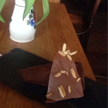 Cafe Schinkelhaven - Chocolate cake with rosemary and sea salt...hmmm :) - Gastropubs Near Me - Amsterdam, New Hampshire