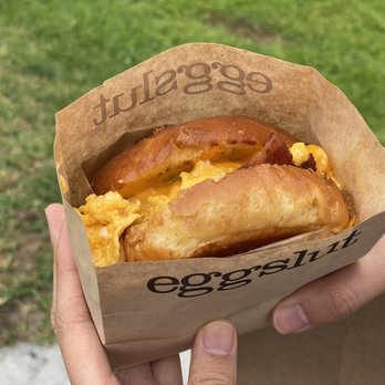 Eggslut - Fairfax with bacon - Breakfast & Brunch Near Me - Los Angeles, California Eggslut - Fairfax with bacon - Breakfast & Brunch Near Me - Los Angeles, California