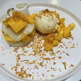 Mango A11. Mango Coconut Sticky Rice w. Ice Cream