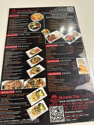 Menu photo 3 Monster Thai Sherman Oaks, CA Menu photo 3 Monster Thai Sherman Oaks, CA