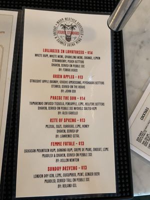 Menu photo 4 Double Standard San Antonio, TX