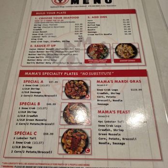 Mama's Crawfish N Wings - Seafood Near Me - Suwanee, Georgia