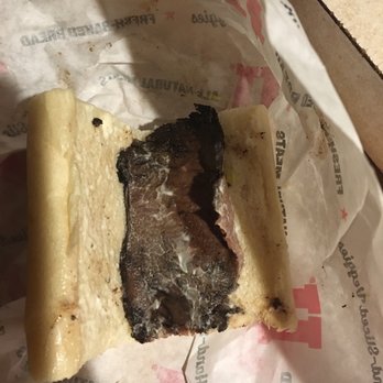 Jimmy John's - This is what my Little John looked like. One piece of black roast beef. Straight to the garbage!!! - Sandwiches Near Me - Orland Park, Illinois Jimmy John's - This is what my Little John looked like. One piece of black roast beef. Straight to the garbage!!! - Sandwiches Near Me - Orland Park, Illinois