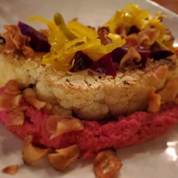 Tempo Kitchen & Bar - Cauliflower steak - New American Near Me - Gilroy, California
