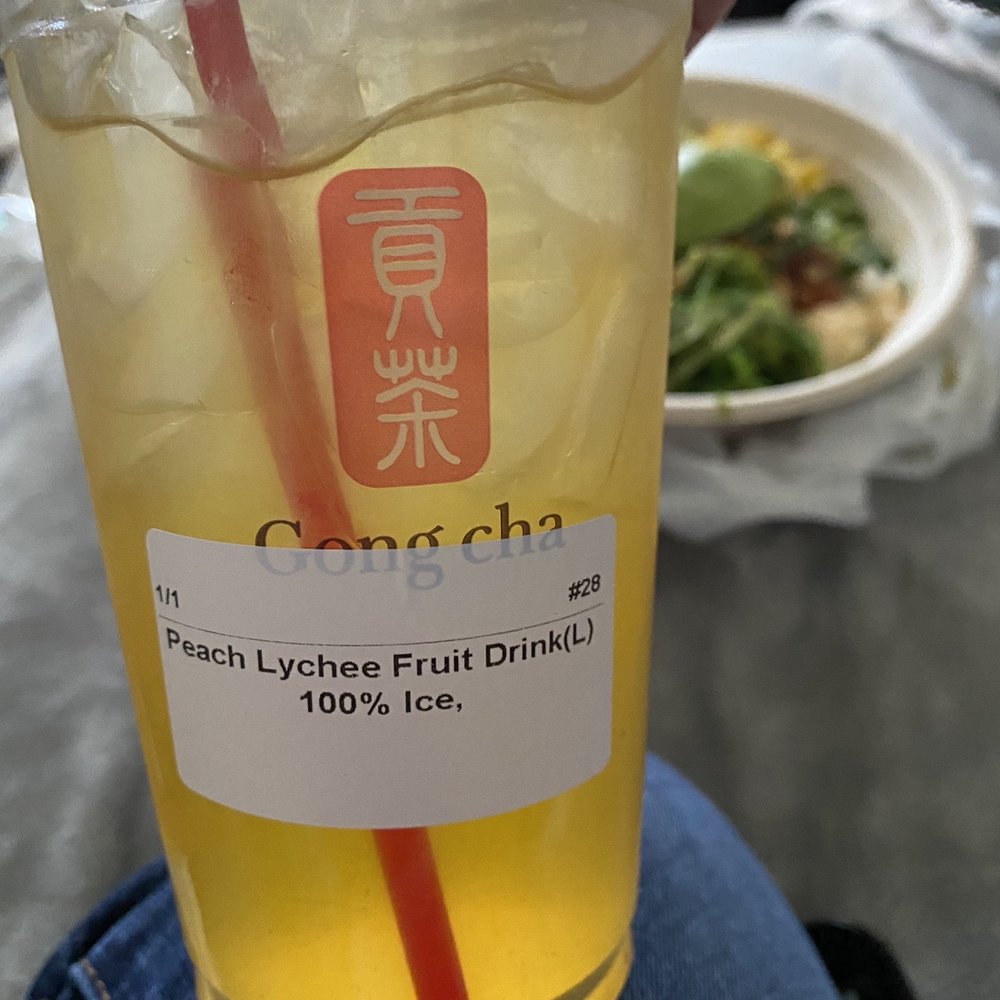 The Spot Mini - Peach Lychee Fruit Drink - Large - Poke Near Me - College Park, Maryland The Spot Mini - Peach Lychee Fruit Drink - Large - Poke Near Me - College Park, Maryland