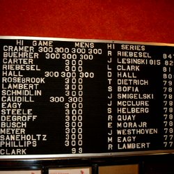 River City Bowl-A-Way - Mens Hi Scores not sure what year this was ... my guess would be late 90's