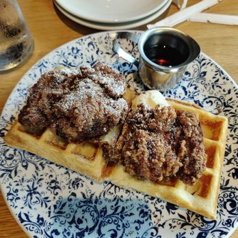 Tupelo Honey Southern Kitchen & Bar - Classic chicken and waffle - New American Near Me - Frisco, Texas Tupelo Honey Southern Kitchen & Bar - Classic chicken and waffle - New American Near Me - Frisco, Texas