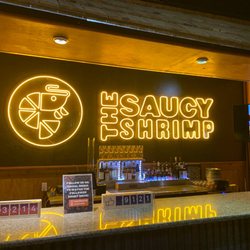 The Saucy Shrimp - Signage