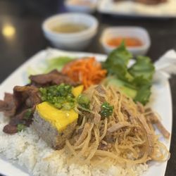 Pho Cow Cali Express - #31 Grilled pork, pork rind, meat loaf