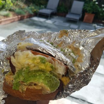 Devil's Teeth Baking Company - If you take your sammie to go, keep the foil on tight. Keeps the heat trapped and goodies in place - Bakeries Near Me - San Francisco, California
