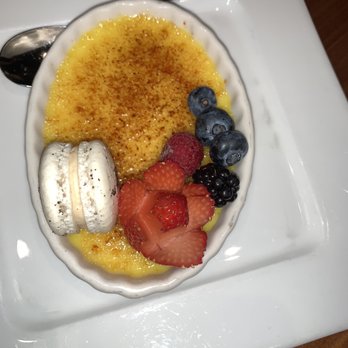 Kiran's - Saffron creme brulee - Indian Near Me - Houston, Texas