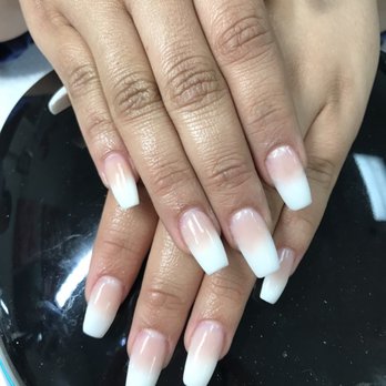 No1 Nails - Ombré/ coffin style! Very satisfied. - Nail Salons Near Me - Downey, California No1 Nails - Ombré/ coffin style! Very satisfied. - Nail Salons Near Me - Downey, California