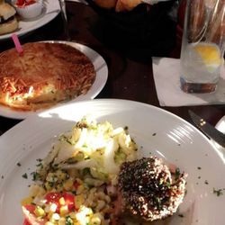 Des Moines Golf & Country Club - Asian infused filet, with cabbage and summer corn. Best meal I've had in a long time!