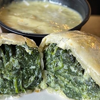 Friends Cafe - Spinach Empanada - Cafes Near Me - Stamford, Connecticut