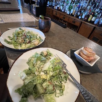 Madison Crossing Lounge - Caesar Salad- split in two - American Near Me - West Yellowstone, Montana Madison Crossing Lounge - Caesar Salad- split in two - American Near Me - West Yellowstone, Montana