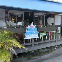 San Juan Frappe - Rótulo exterior