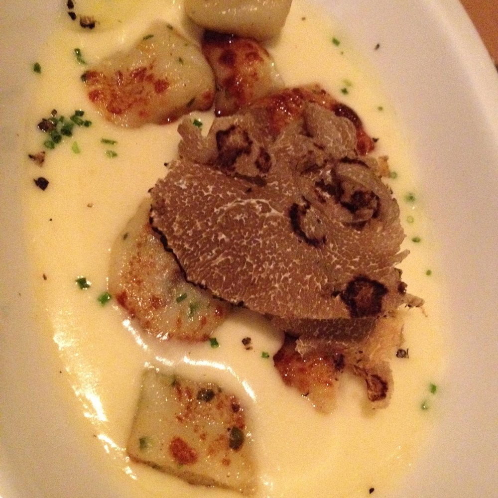 Pamplemousse Grille - Truffle gnocchi - New American Near Me - Solana Beach, California Pamplemousse Grille - Truffle gnocchi - New American Near Me - Solana Beach, California