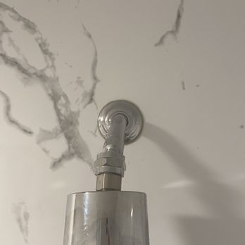 West Shore Home - Crooked shower pipe - Kitchen & Bath Near Me - Chesapeake, Virginia