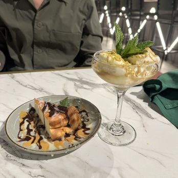 Al Badawi - Tahini ice cream and San Sebastian cheesecake - Middle Eastern Near Me - Somerville, New Jersey